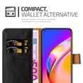 thumbnail image 3 of Cadorabo Case for Oppo A94 5G Cover Book Wallet Screen Protection PU Leather Flip Magnetic Luxury Etui, 3 of 8