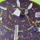thumbnail image 4 of 86In 22cm Table Mat Pendulum Round Tarot Tablecloth Pentagram Constellation Divination Party Board Game Table Card Pad Tarots, 4 of 5