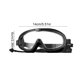thumbnail image 3 of Gafas de natación infantiles Cuerpo grande impermeable antiempaña | Ajuste Cómodo de Silicona | Correa ajustable | Lente de plástico multicolor | Gafas de natación de 14x6 cm para piscina, playa, 3 of 6