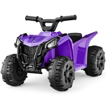 Best Choice Products 6V Kids Ride-On 4-Wheeler Quad ATV Car w/ 1.8mph Max Speed, Treaded Tires - Purple