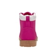 thumbnail image 4 of Josmo Unisex Outdoor Kids Lace Up Comfort Casual Boots: Perfect for Outdoor Adventures, Fuchsia, 12, 4 of 6