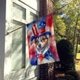 thumbnail image 6 of Jack Russell Terrier Patriotic American House Flag 28 in x 40 in, 6 of 7