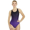 thumbnail image 6 of Sporti Molecule Wide Strap One Piece Swimsuit, High Cut, Unpadded (Women’s), 6 of 12