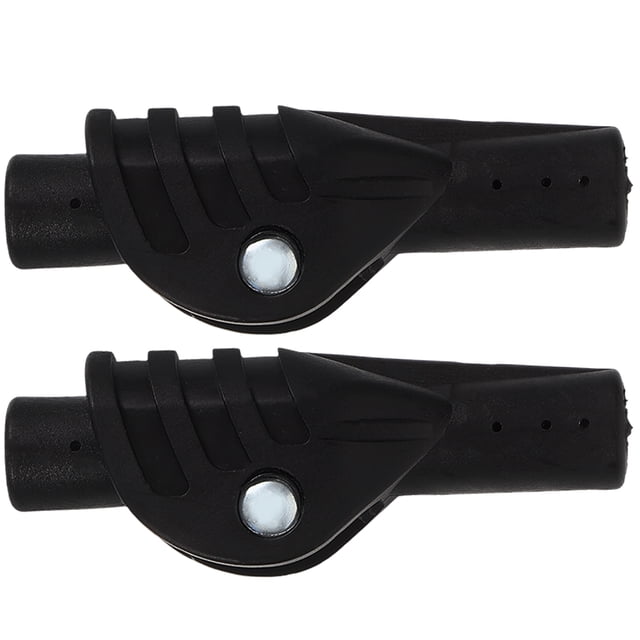 FUTUREORYY 2Pack Black Plastic Tent Support Rod Joints for Tent Support Joint and Connectors