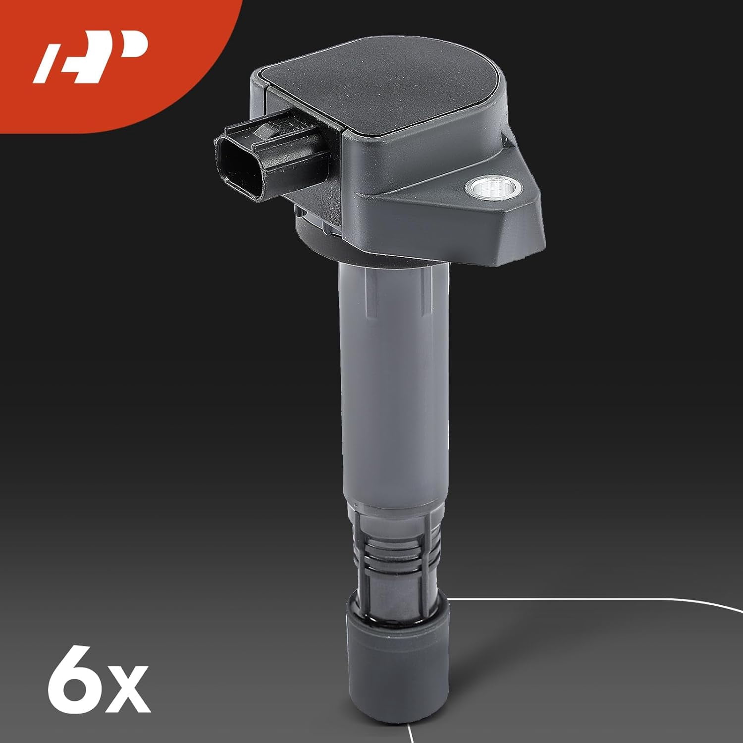 A-Premium Set of 6 Ignition Coil Pack and Iridium Spark Plugs Compatible with Honda Pilot 2009-2015, Ridgeline 2009-2014 & Acura RDX 2013-2015, ZDX 2010-2013, 3.5L, Replace# 30520RN0A01, NGK97390