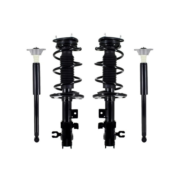 Set Front Quick Complete Strut-Rear Complete Shock Kit For 2016-2021 Mazda CX-3