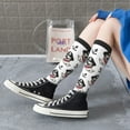 thumbnail image 6 of Picia Women Crew Soft Moisture-wicking Socks DOG IS WEARING PIRATE COSTUME Pattern Design Cotton Socks, One Size fit All, 6 of 9