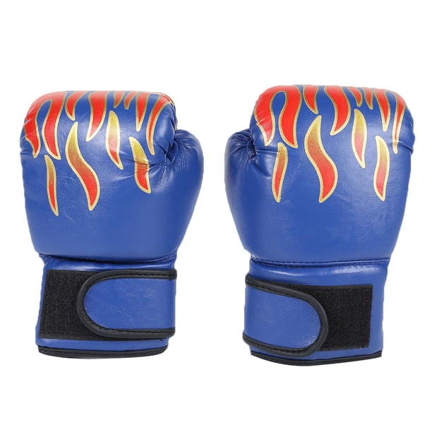 Guantes de Boxeo Transpirables Kuymtek 2 Uds Sparring Azul