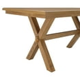 Better Homes & Gardens Maddox Crossing Dining Table, Light Honey Finish