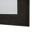 thumbnail image 4 of Yosemite Home Decor Bryson 43" x 31" Framed Wall Mirror - Geometric Carved Design, 4 of 5