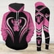 thumbnail image 3 of Conjunto deportivo de Nueva Sudadera con capucha 3D para mujer, suéter con capucha, pantalones de Yoga, ropa interior de Yoga deportiva, sudaderas de anime a la moda, 2024, 3 of 5