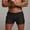 Black, variant on Men Solid Color Zipper Pocket Mesh Lined Outdoor Gym Pants Short Breathable Casual Sports Daily Wear