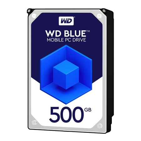 WD Blue 500GB Mobile 7.00mm Hard Disk Drive - 5400 RPM SATA 6Gb/s 16MB Cache 2.5 Inch - WD5000LPCX