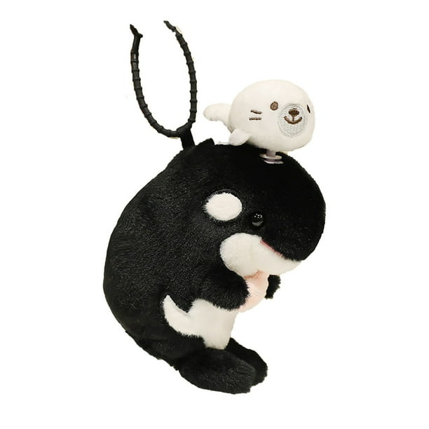 Adorable juguete interactivo con cabeza giratoria de animales marinos para niños, niñas y bebés, para la habitación infantil o el dormitorio.