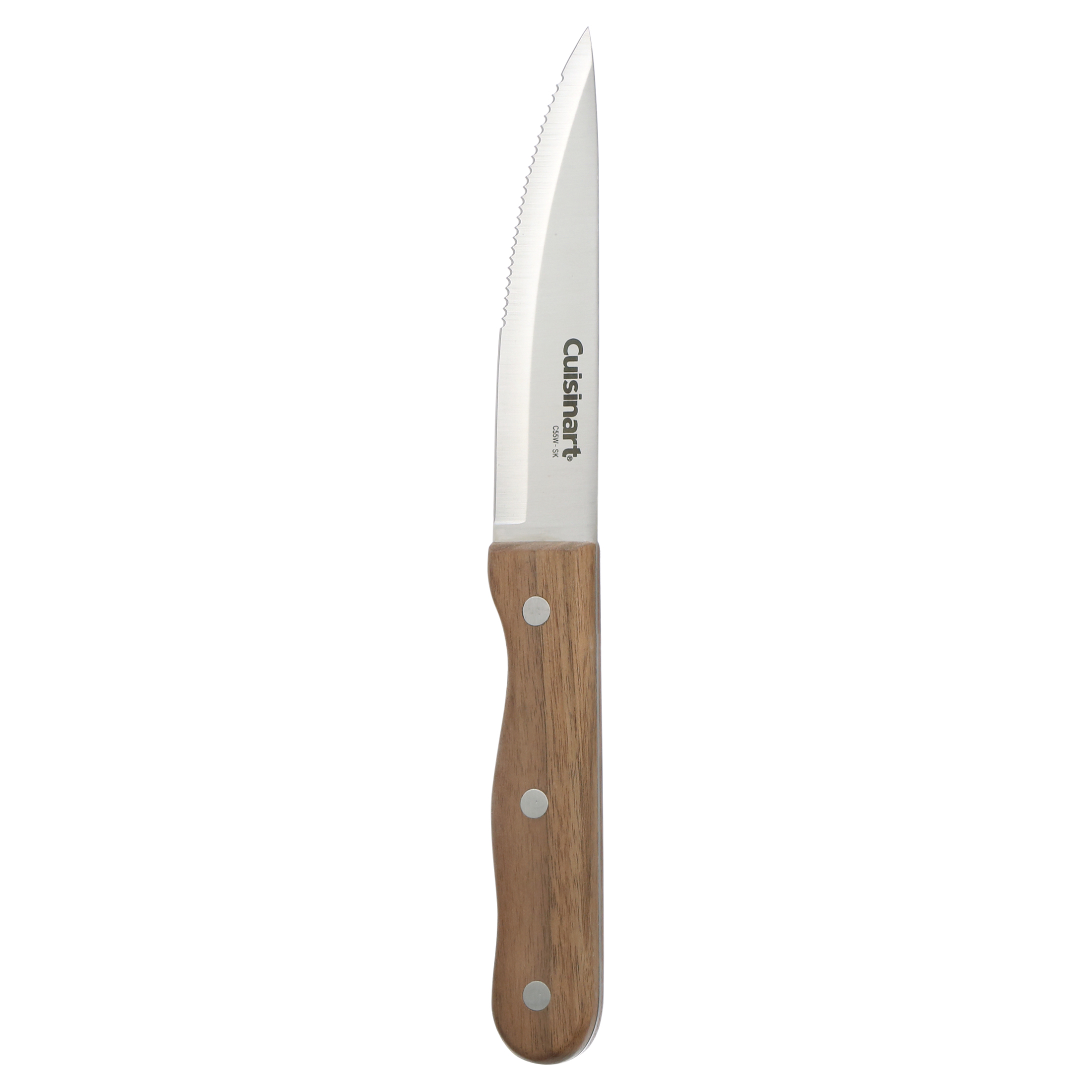 Cuisinart 6 Piece Triple Rivet Walnut Steak Knife Set, Wood - Walmart.com