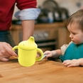 thumbnail image 3 of Blueek Silicone Infant Training Drink & Snack Cup with Straw, Leak-Proof, BPA-Free, Easy Clean, Perfect for BABY Gums(Yellow,180ml), 3 of 5