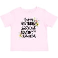 thumbnail image 3 of Inktastic Happy Birthday to the Sweetest Cousin in the World Girls Baby T-Shirt, 3 of 5