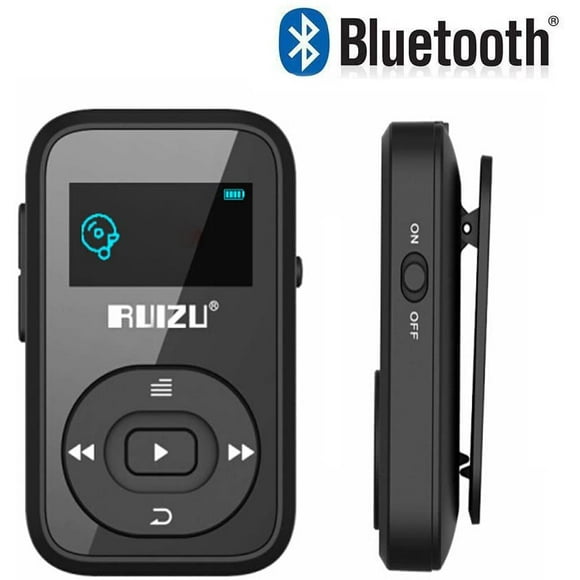 TIMOOM X26 Bluetooth MP3 Player Mini Sport MP3 Music Player with Clip 8G Black