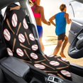 thumbnail image 4 of Chririnla Baseball Bat Pattern Sports Car Towel Seat Cushion Cover Universal Car Seat Towel Cover, Sweating Machine Washable Terry Cloth Car Seat Cover Fit for Trucks Cars SUVs, 4 of 7