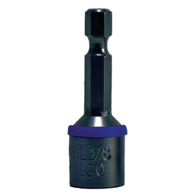 Punta hexagonal magnética Malco MSH38P de 3/8 pulgadas, paquete de 2