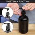 thumbnail image 5 of 4pcs Empty Shampoo Bottle, 300ml Soap Dispenser Bottle, Liquid/soap/shampoo/body Wash Plastic Pump Bottle, 5 of 5