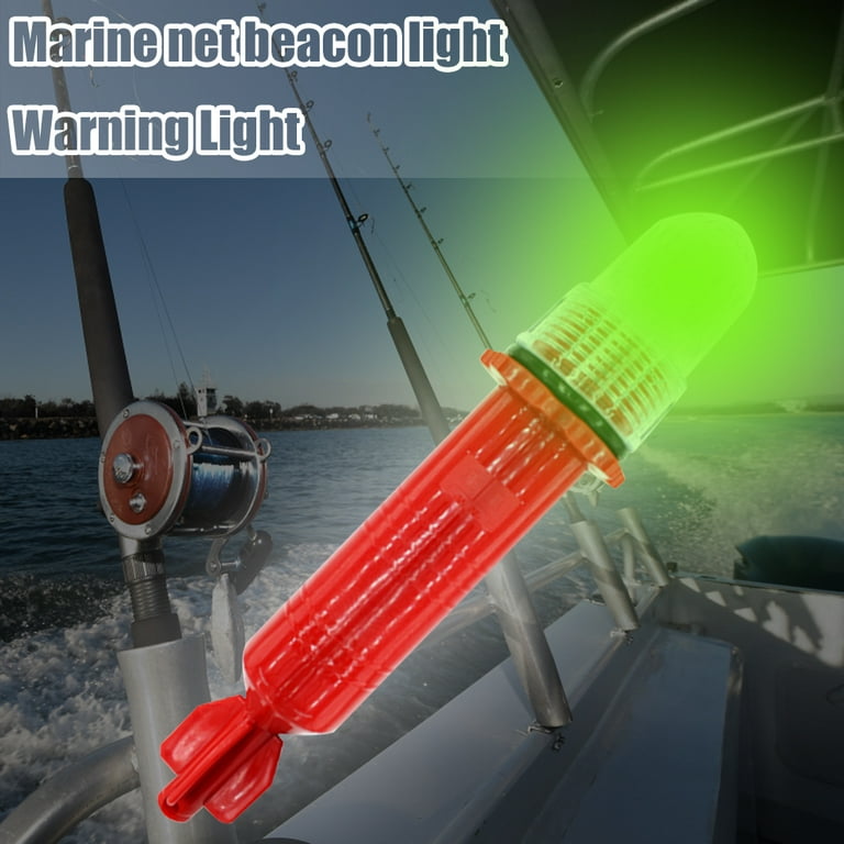 MI-YUKI Ocean Fishing LED Light Bobber Fishing Float Waterproof Night  Warning Lamp 