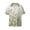 Herbs And Wildflowers, variant on Ladybug Pattern Print Men's Wrinkle Free Untucked Cuban Shirt Business Casual Button Down Shirts Short Sleeve Shirt