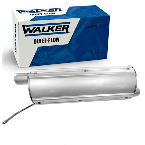 Walker Quiet-Flow Exhaust Muffler compatible with Ford F-250 Super Duty 5.4L 6.8L V10 V8 2008-2010