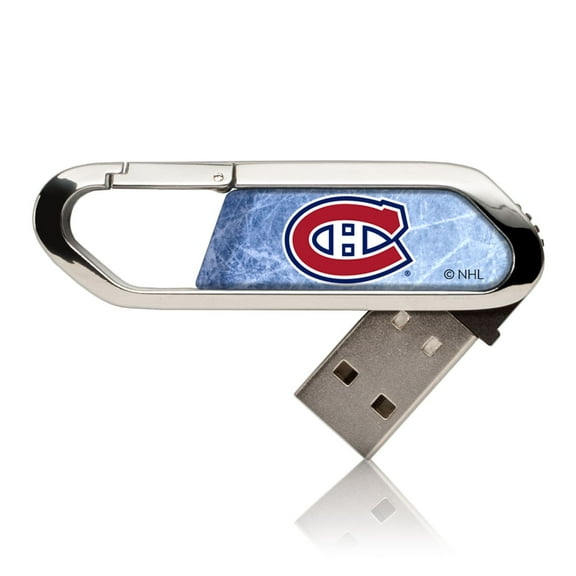 Montreal Canadiens Ice Flood Clip 64GB USB Flash Drive