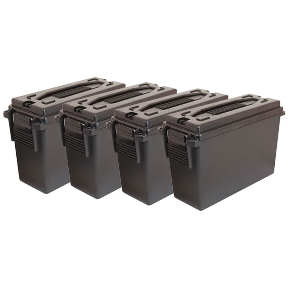 Berrys 56235 Ammo Can 20 Caliber Plastic Plastic Black