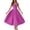 Hot Pink, variant on Womens Summer Dresses, Casual Dresses for Women, Plus Size Lace Up Gothic Sleeveless Shaping Strapped Long Dress