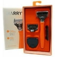 thumbnail image 5 of Harry's Razor Handle (Orange) Replacement Cartridges Post Shave Balm and Towel, 5 of 5