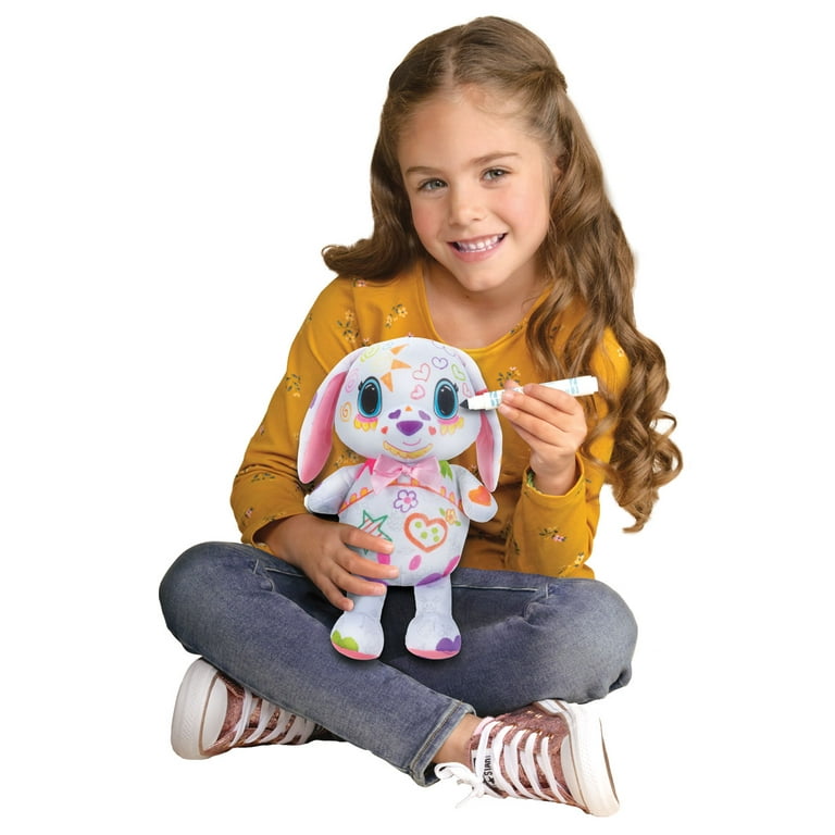 Crayola Easter Color N Plush Bunny, 8-Inch Stuffed Toy