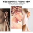thumbnail image 3 of 1 par de joyas de vacaciones Pendientes colgantes Pendientes de Navidad para mujeres, 3 of 6