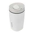 thumbnail image 2 of Owala SmoothSip Stainless Steel Coffee Tumbler, 12oz, Shy Marshmallow White, 2 of 3