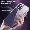 thumbnail image 5 of [3 in 1] for iPhone 14 Pro Max Phone Case 6.7" [ Grade][Never Yellow][2 Camera Lens Protectors] Clear iPhone 14 Pro Max Case, 5 of 8