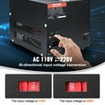 thumbnail image 4 of VEVOR Voltage Converter Transformer, 2000W, Heavy Duty Step Up/Down Transformer, Convert from 110 Volt to 220 Volt and from 220 Volt to 110 Volt, with US Outlet EU Outlet 5V USB Port, CE Certified, 4 of 9