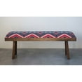 3R Studios Mango Wood Entryway Bench