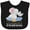 AB-Black, variant on Inktastic My Great Grandma Loves Me to the Moon and Back Elephant Boys or Girls Baby Bib
