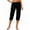 03#Black, variant on Cargo Capris For Women With Pockets Casual Drawstring Baggy Petite Pants Lightweight Low Rise Hiking Athletic Work Joggers Color blocking