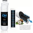 thumbnail image 2 of W10413645A Refrigerator Water Filter Replacement, Compatible with W10413645A Filter 2 EDR2RXD1 Refrigerator Water Filter 2, 9082, 9903 Water Filter (4-Pack), 2 of 6