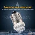 thumbnail image 4 of Ruiandsion 10pcs E10 LED Bulb Flashlight Torch for Home Bedroom Decor Lights 110V Green, 4 of 7