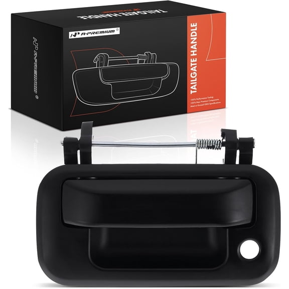 A-Premium Tailgate Handle Liftgate Latch Handle with Keyhole Compatible with Ford F-150 F150 2004-2014, F-150 Heritage 2004, Black