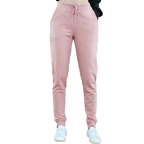 Lappel Women's Athletic Yoga Jogger Sweatpants with Pockets Soft French Terry Athleisure Capri