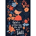 thumbnail image 2 of America Forever God is Within Her House Flag, 28 x 40 inches Double Sided, Motivational Christian Flag, Bible Verse House Flag, Biblical Decor Outdoor Flags for Yard, Lawn, 2 of 5
