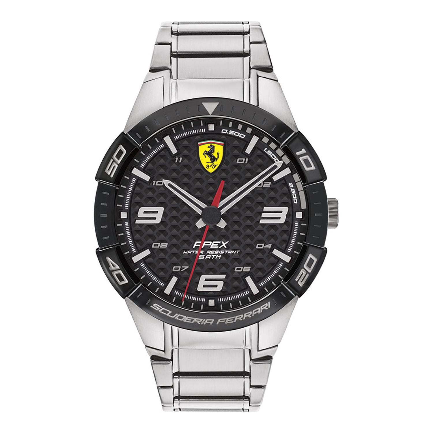 Reloj Ferrari Hombre Apex Plateado 0830641 S007 Ferrari 0830641 Walmart en linea