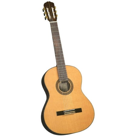 J.Navarro NC-40 Spanish Guitar with Solid Spruce (Best Solid Wood Acoustic Guitar For The Money)