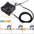thumbnail image 4 of Powerful 40PSI Adjustable Output Airbrush Kit,Auto Stop Dual Action Airbrush,Multi-Function Air Brush Compressor Set for Painting Nails Makeup DIY, 4 of 5