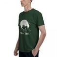 thumbnail image 5 of Graphic Tees Farm Tractor Men's Short Sleeve Standard T-Shirt 150g Dark Green, 5 of 8