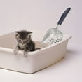 thumbnail image 2 of Dsscvnef Cat Litter Metal Long Handle Flexible Durable Pet Waste Tool for Kitty Litter Cleaning, 2 of 9